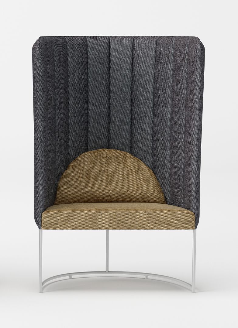Unique Chair Design 3D Render