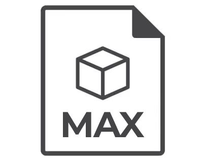 3D rendering file format MAX