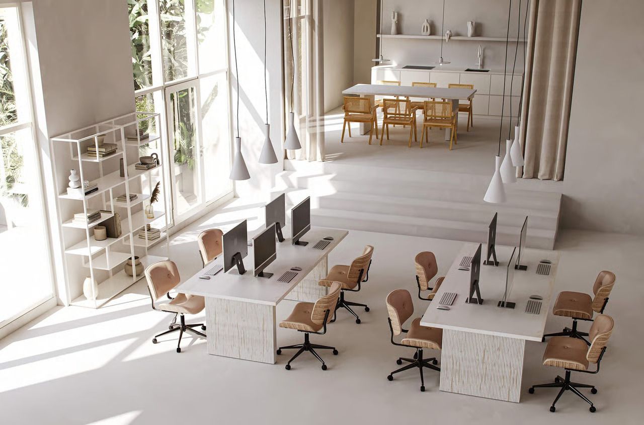 3D Visualization of Office Furniture