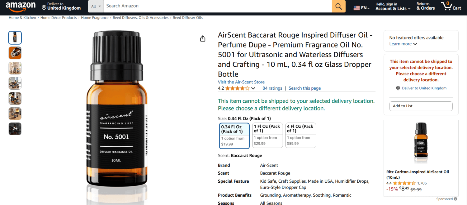 Silo 3D Product Visualization for Fragrance PDP