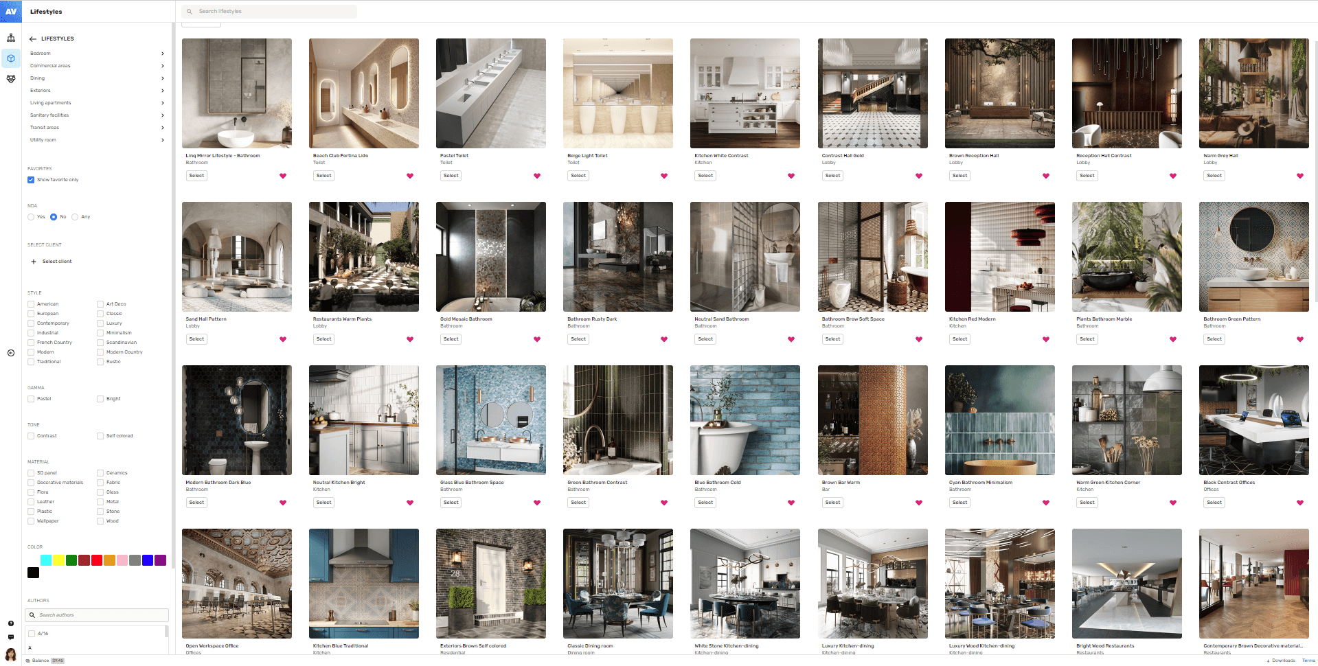 Using CGIFURNITURE Library of Ready 3D Scenes to Speed Up a Project