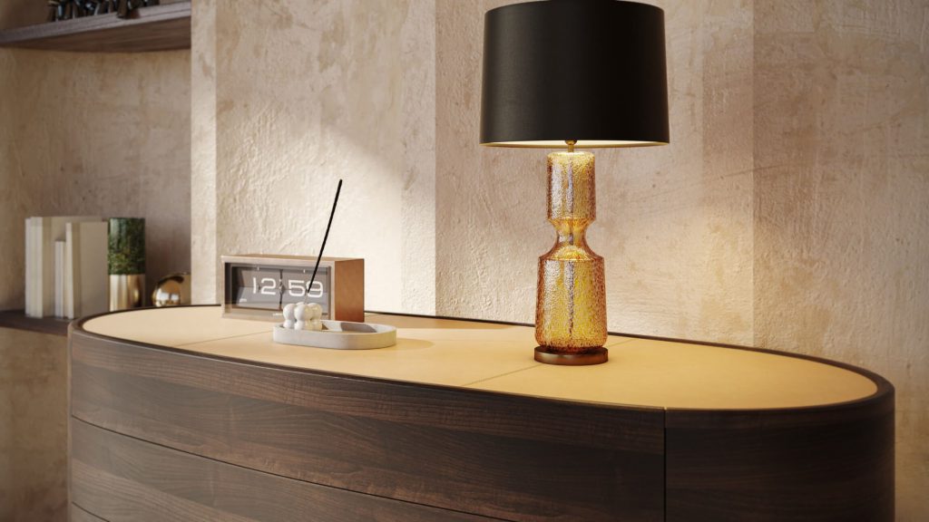 Photorealistic 3D Furniture Rendering and Visualization of a Lamp