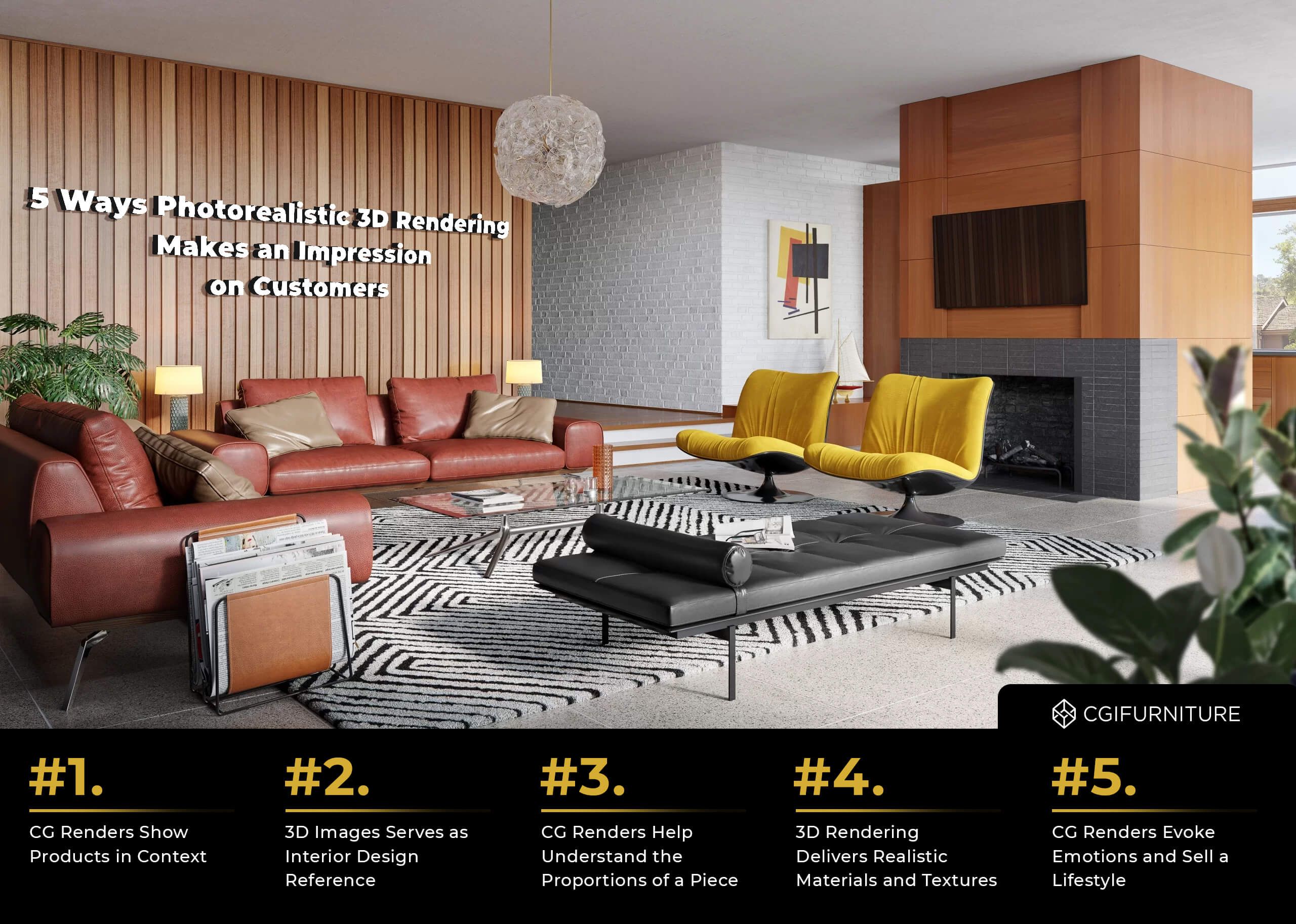 Photorealistic 3D Rendering