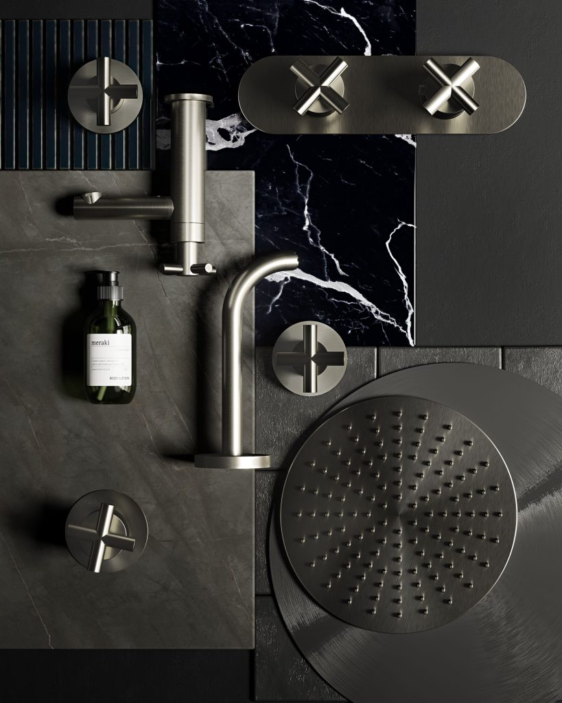 Photorealistic 3D Bathroom Fixture Rendering