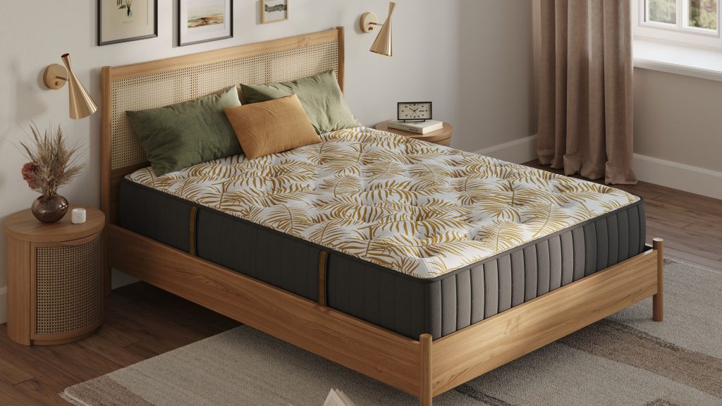High-quality Lifestyle 3D Render of a Mattress