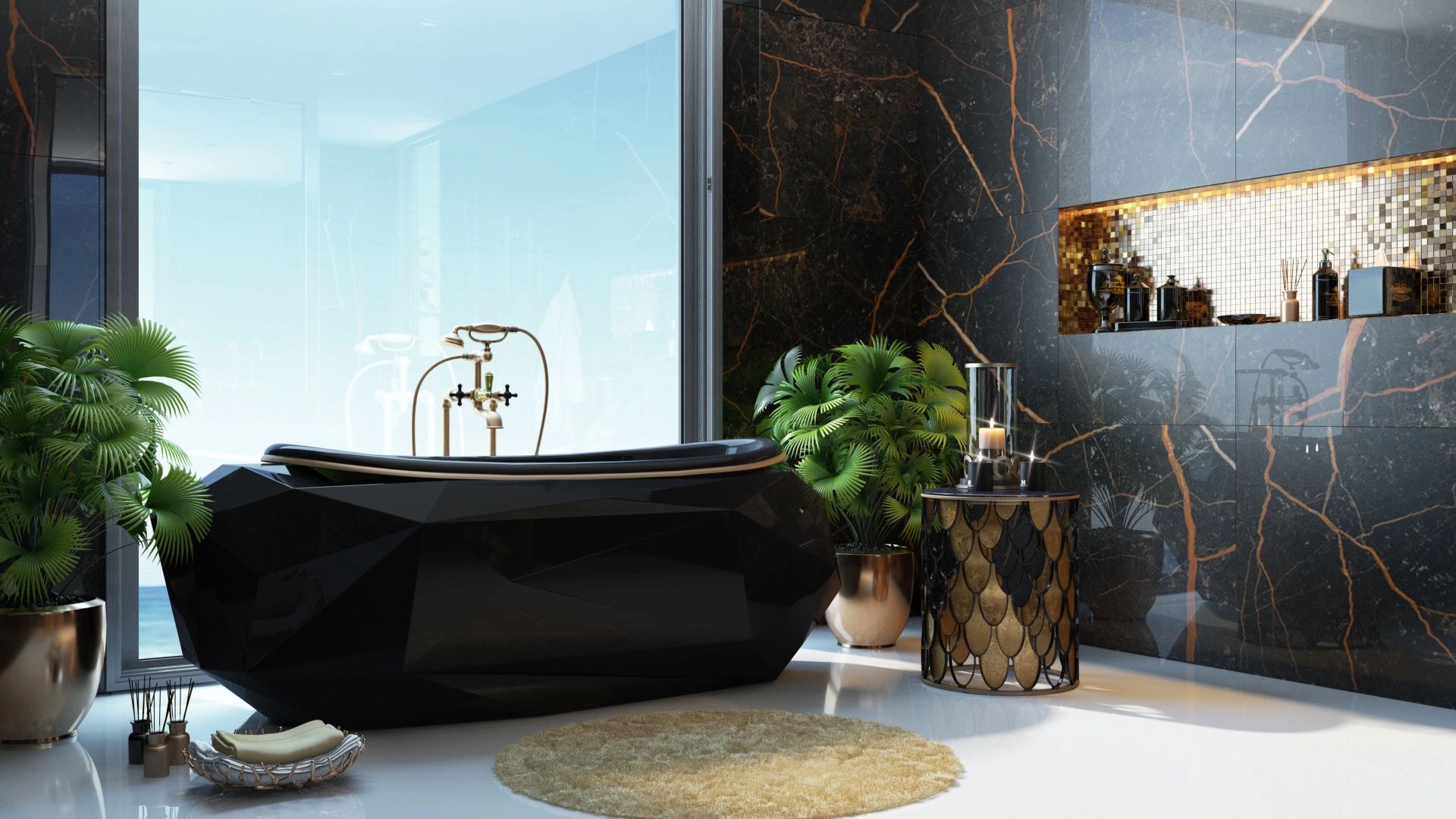Bathroom Design Rendering