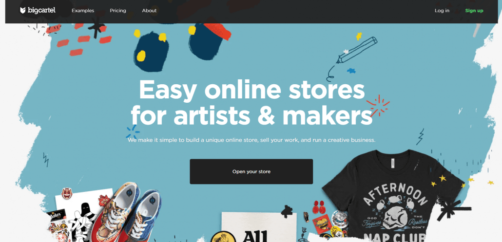 Big Cartel Website