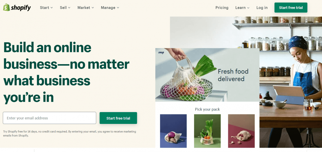 Shopify Website