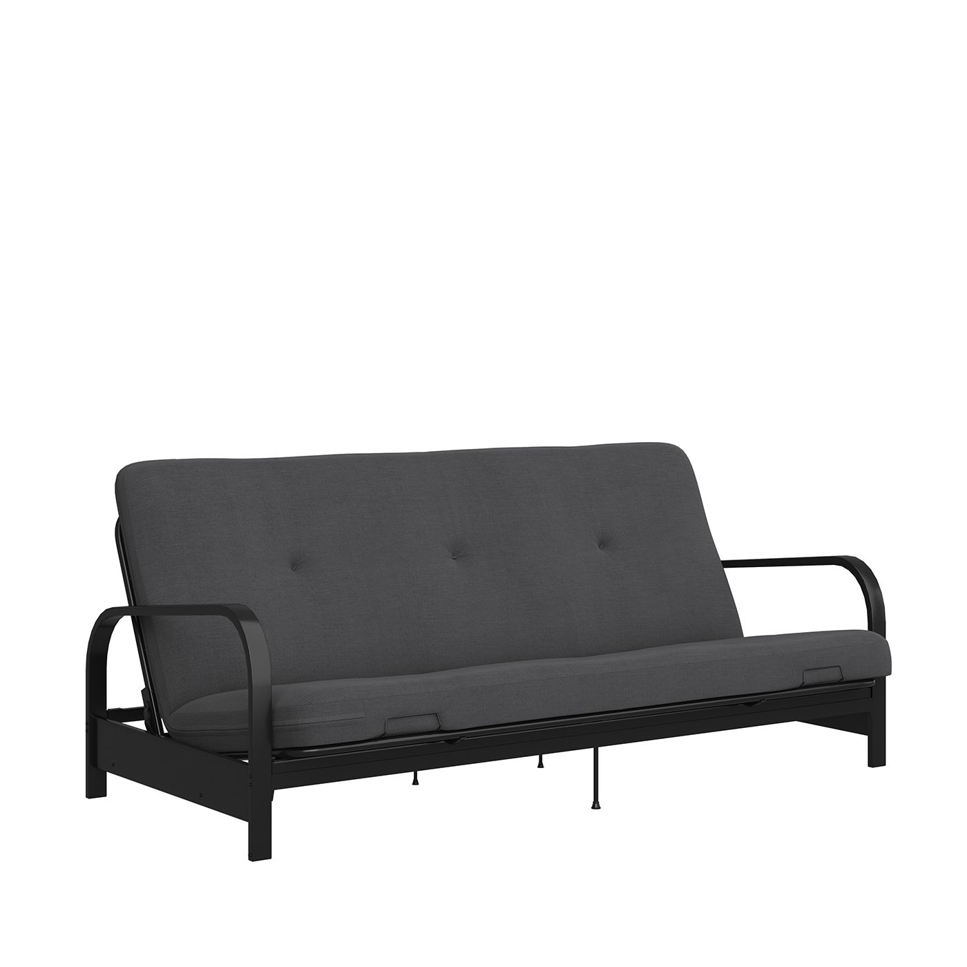 Dark Grey Armchair 3D Rendering