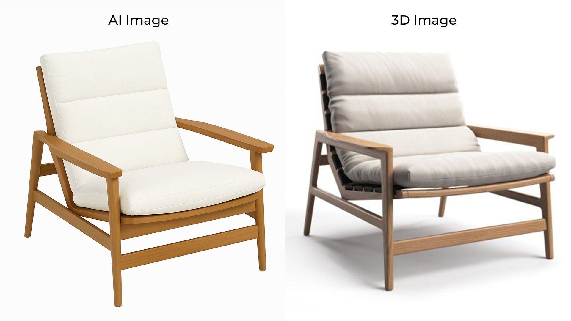 AI vs Rendering for Furniture