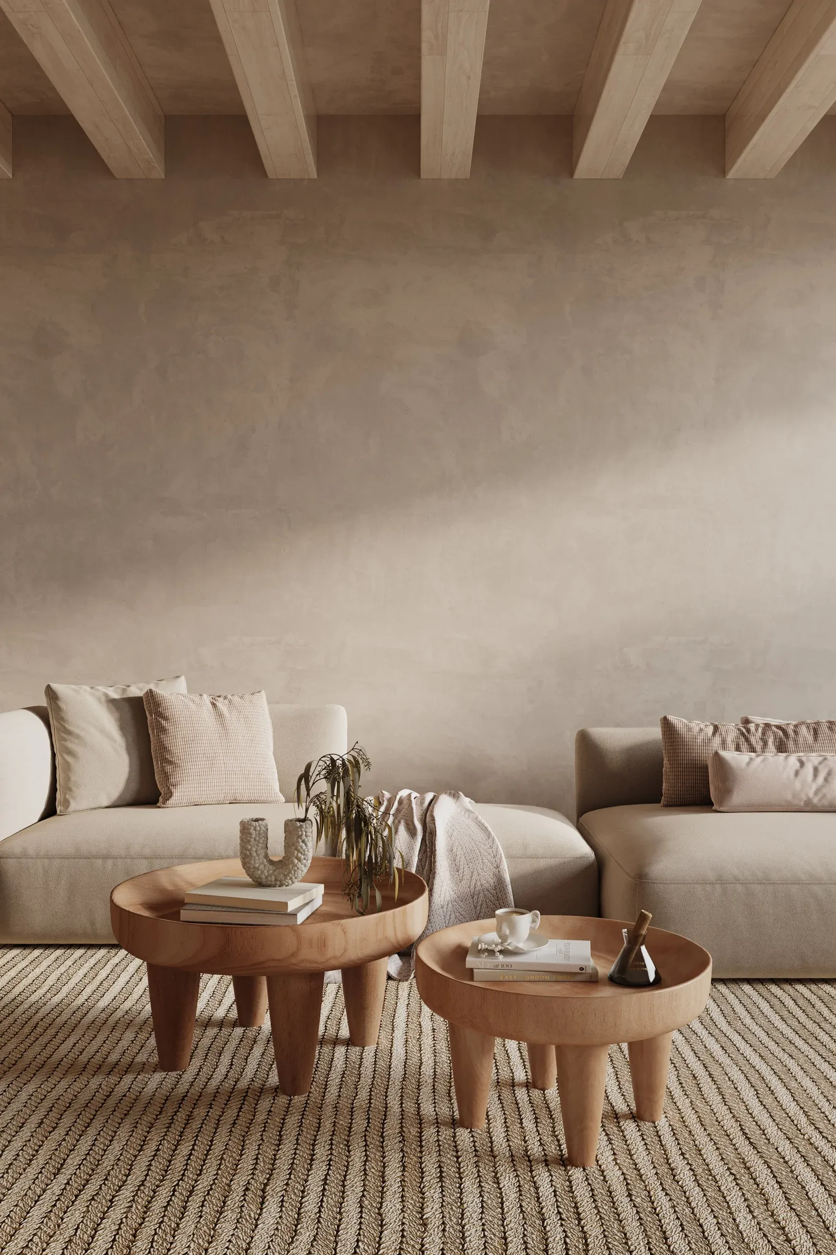 3D Visualization for Cofee Tables in a Comfy Setting