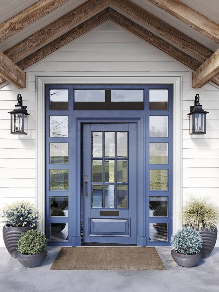 3D Exterior Door Visualization – Photoreal CGI Rendering