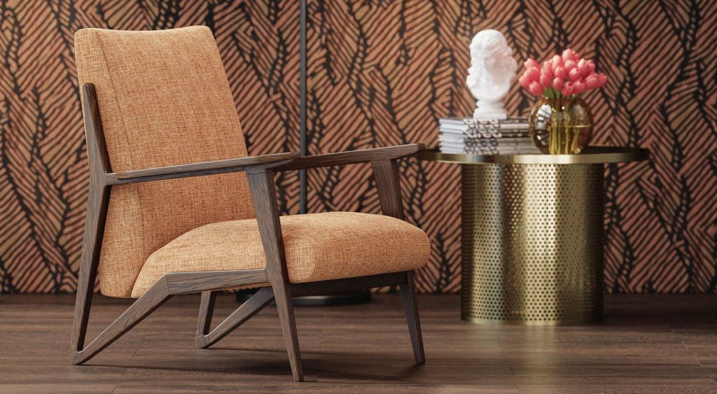 3D Furniture Rendering and Visualization of Modern Chair