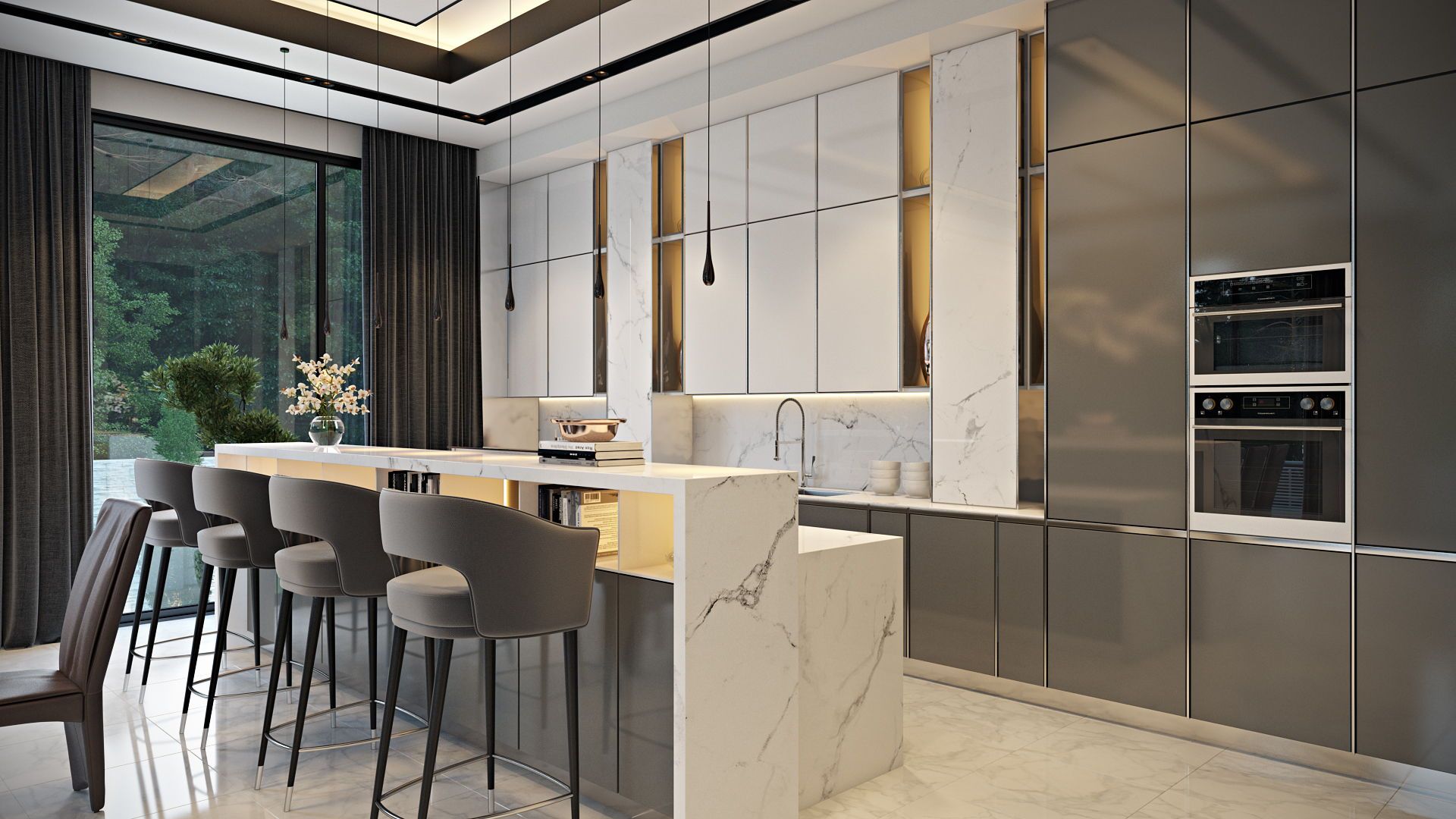 Photorealistic 3D Rendering for Kitchen Furniture