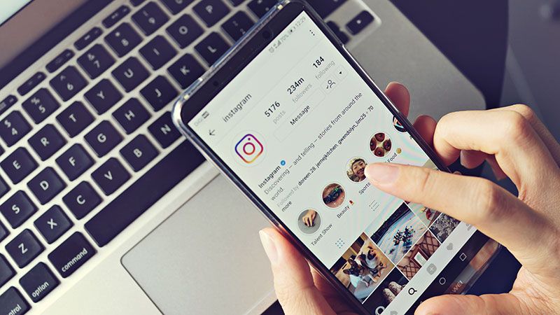 An Instagram User Searching for Inspiration for their Furniture and Product Designs