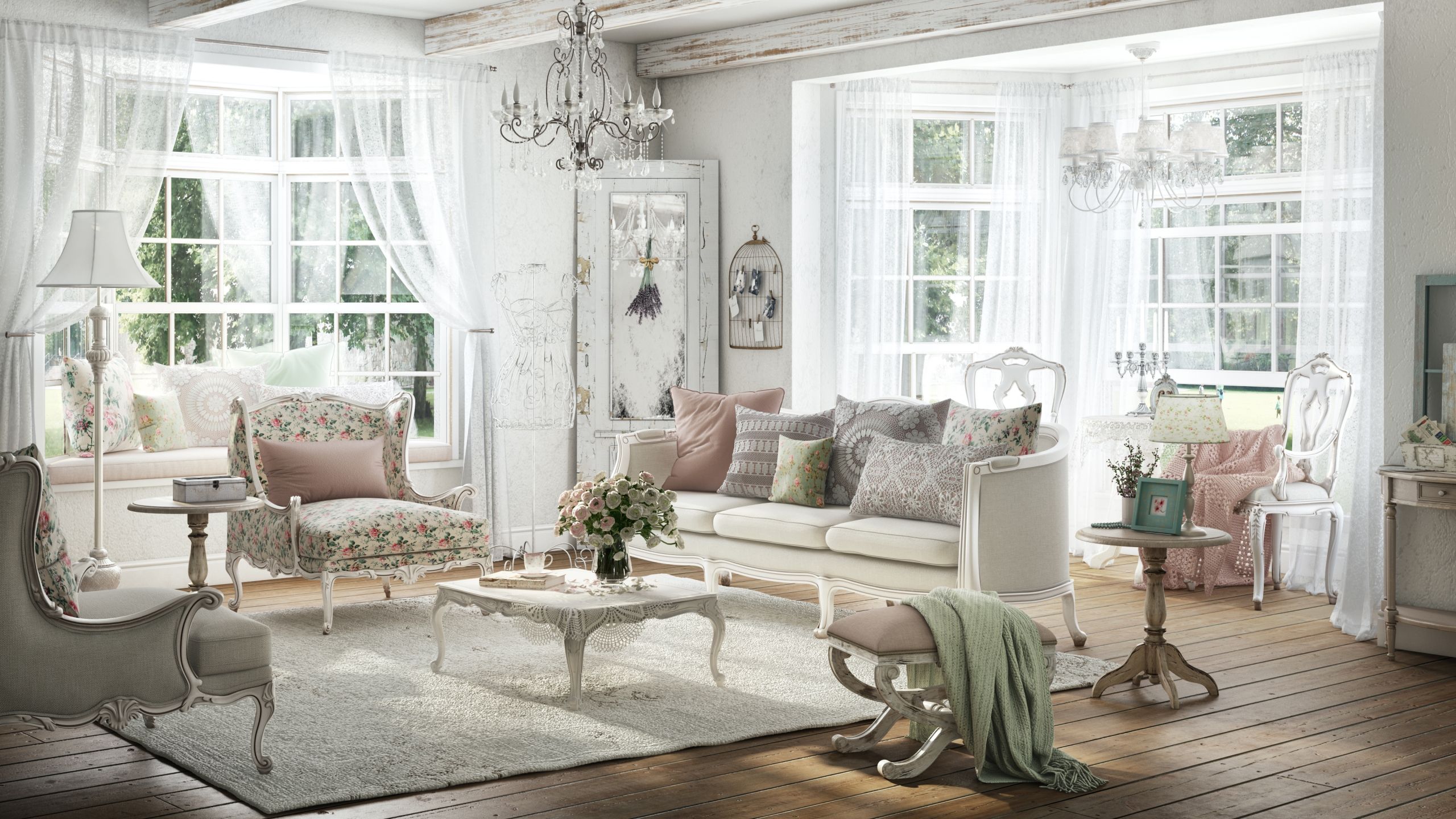 Shabby Chic Interior Style