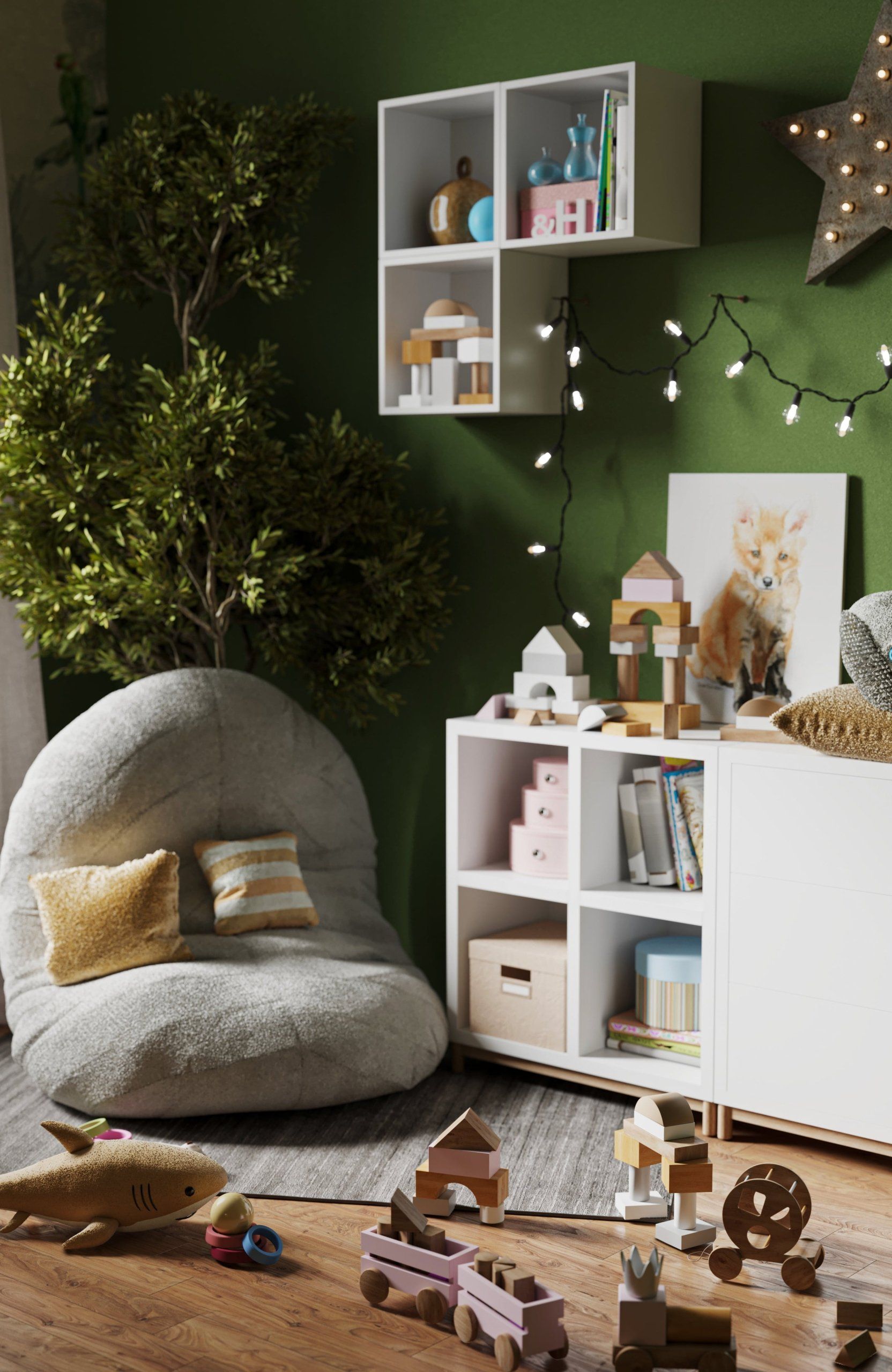 Kids Furniture Lifestyle CGI