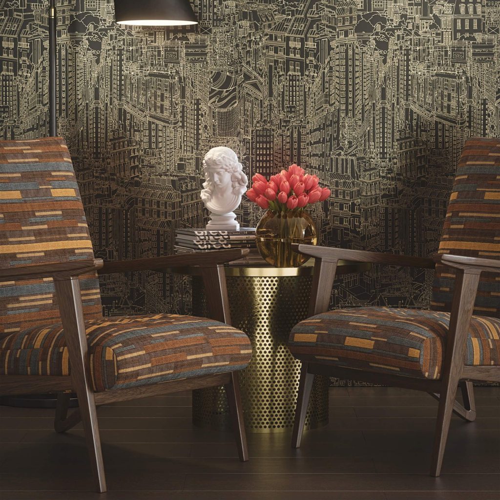 Modern Furniture Setting 3D Modeling and Rendering