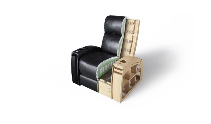 Product Component Shot for Armchair Design