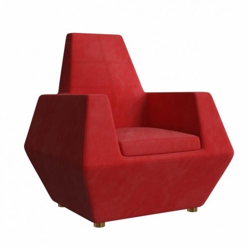 White Background Shot of an Armchair