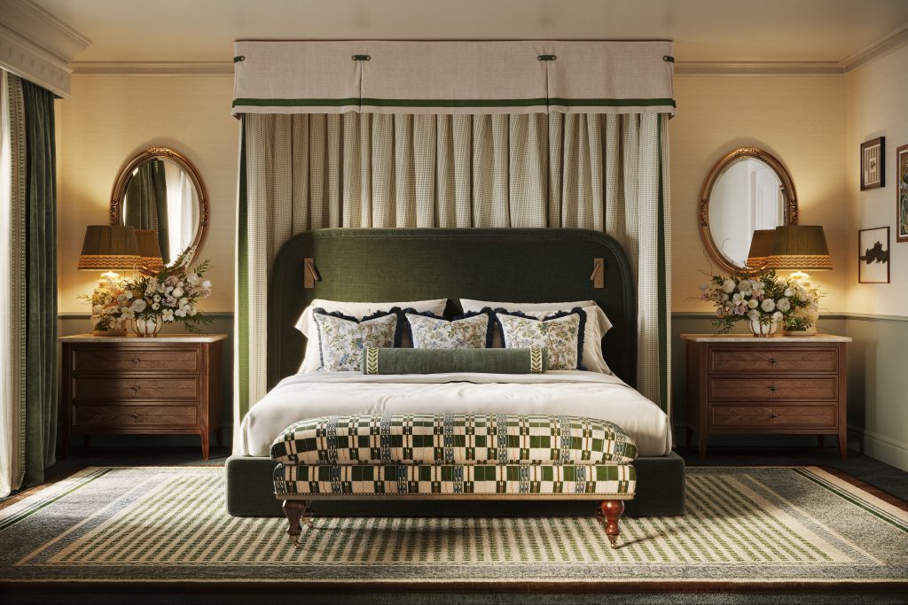 High-end Bedroom Furniture 3D Rendering