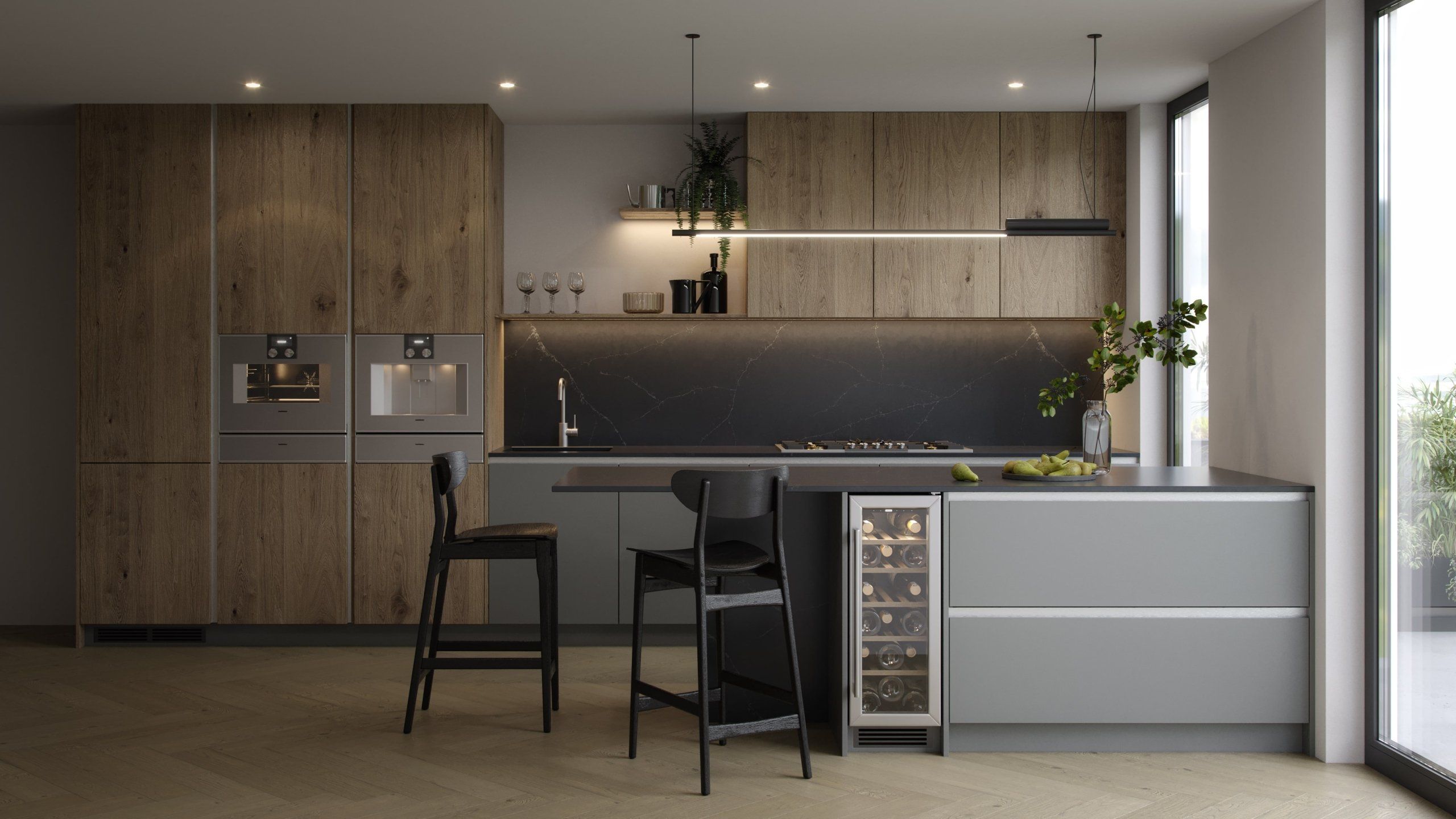 Kitchen Interior CGI
