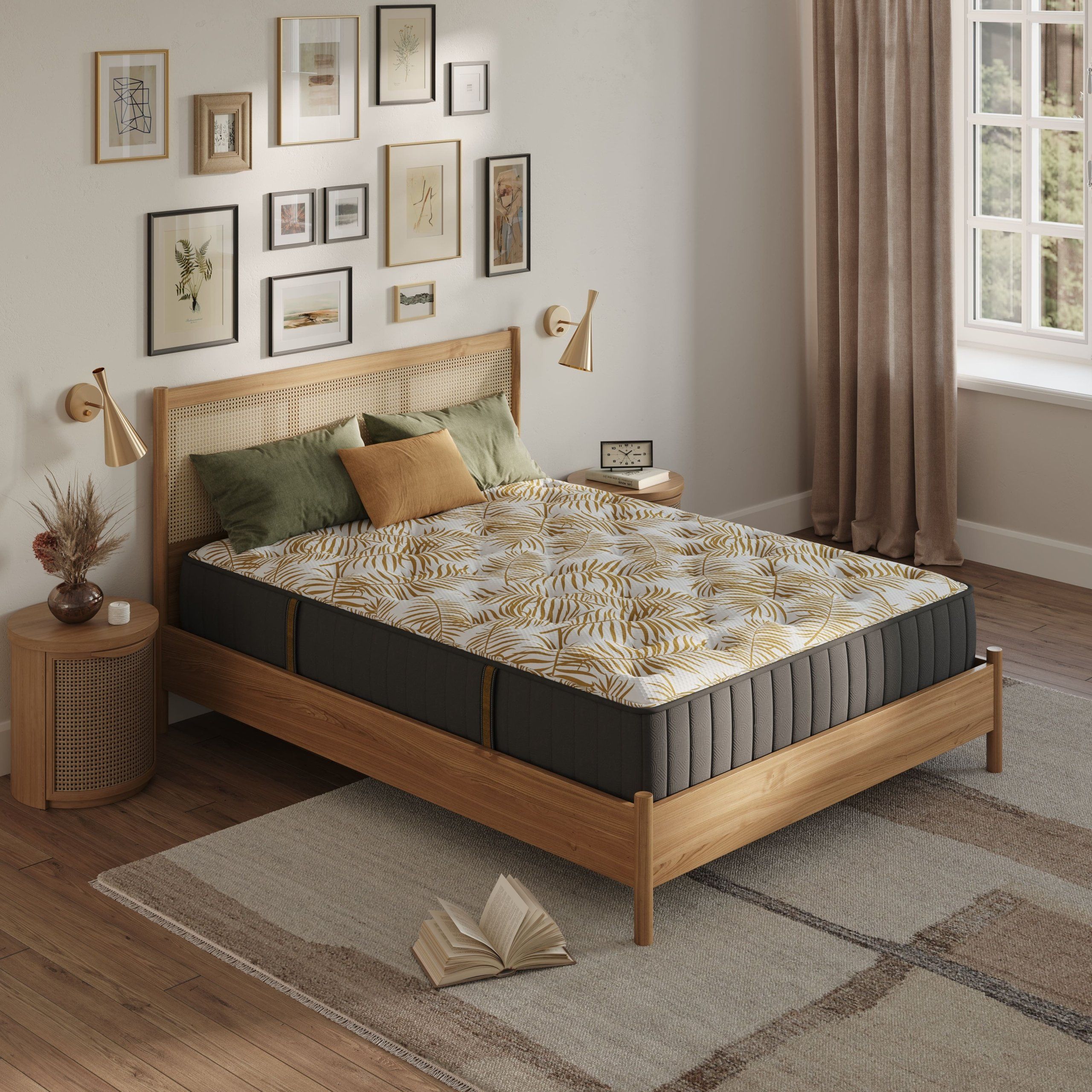 High-quality CGI of a Mattress in a Realistic Context