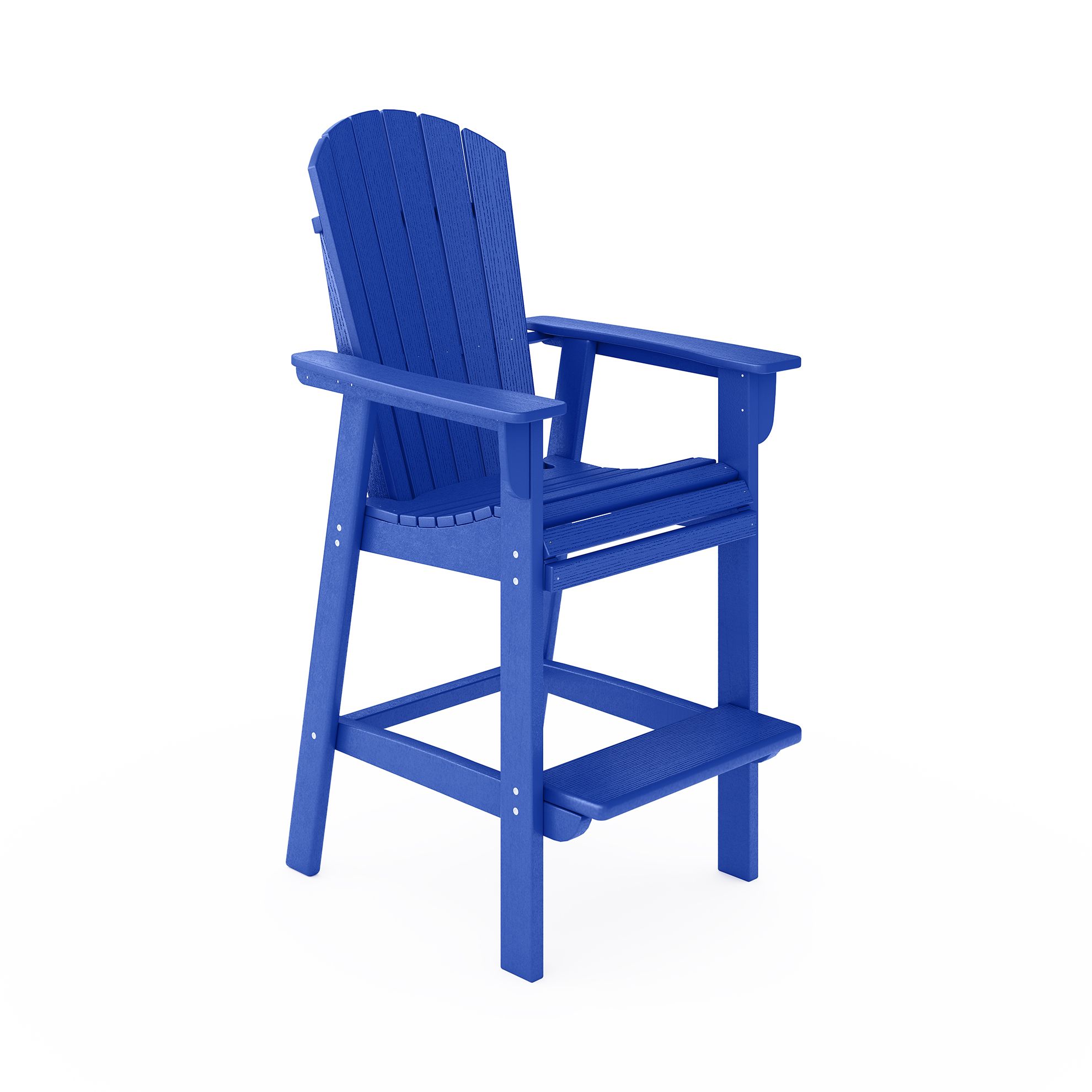3D rendered image of a blue chair showcasing realistic product rendering and 3D product visualization