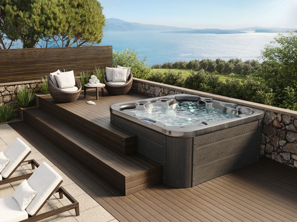 3D Outdoor fittings and Hot Tub Visualization