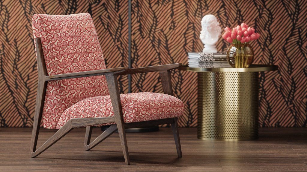 3D Furniture Rendering – Modern Chair and Table
