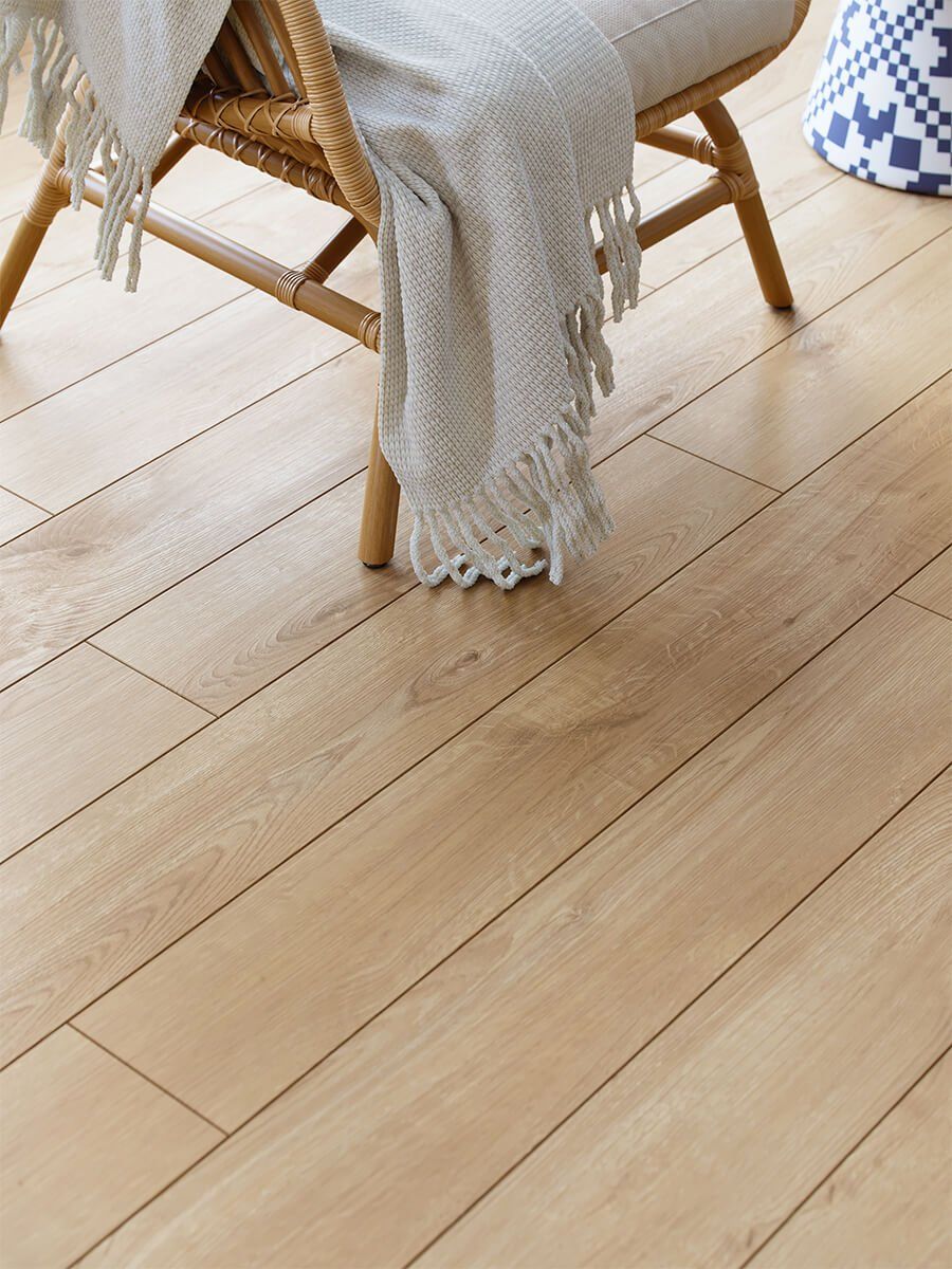 Close up 3D furniture rendering showcasing parquet