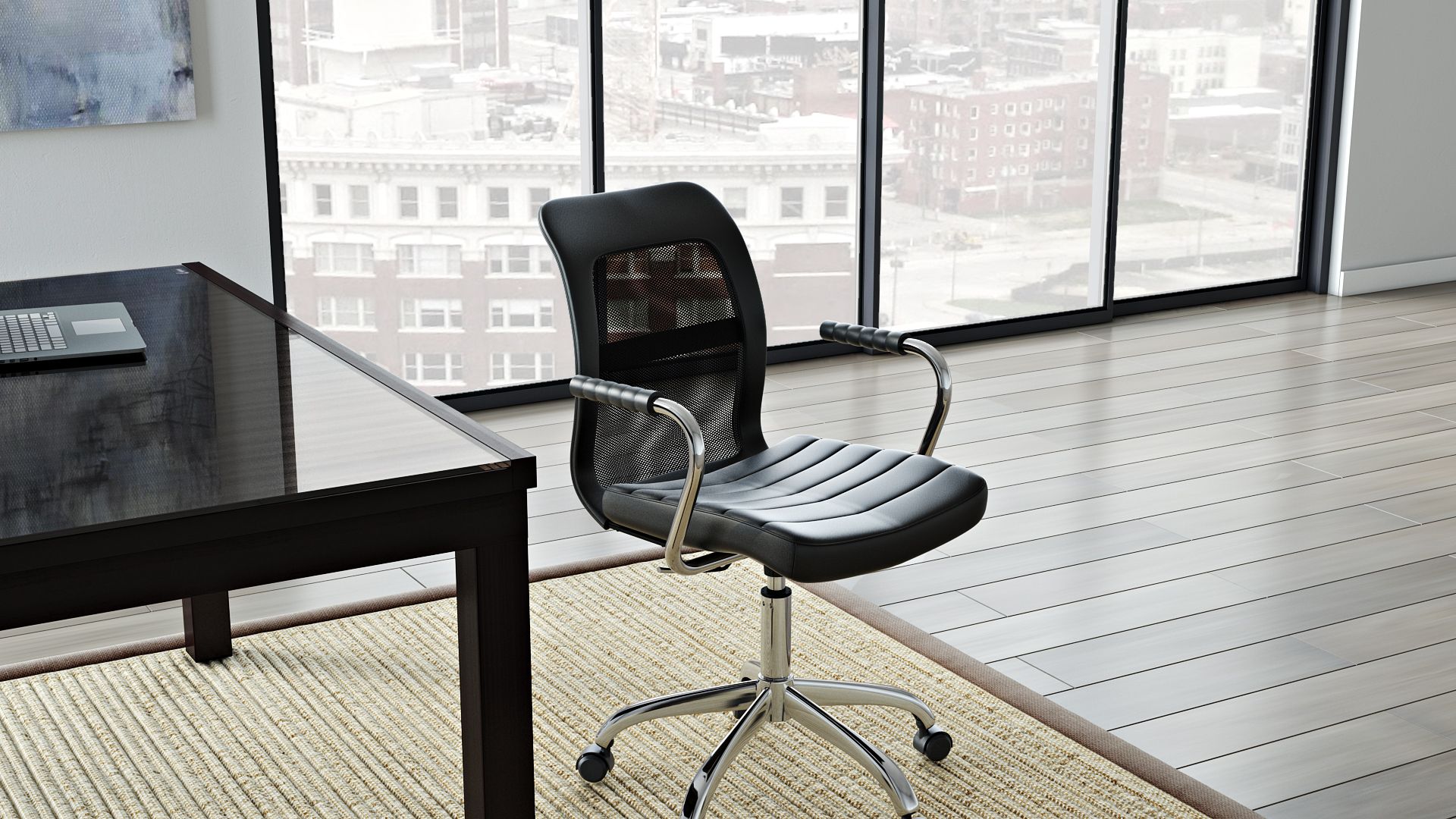 Office Chair 3D Render for a Print Furniture Catalog