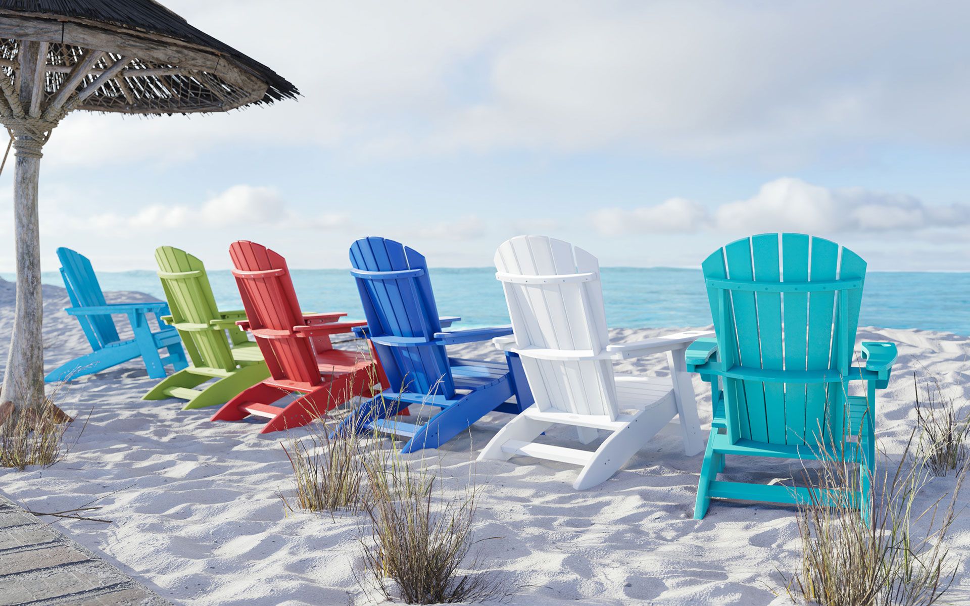 3D Outdoor Furniture Rendering