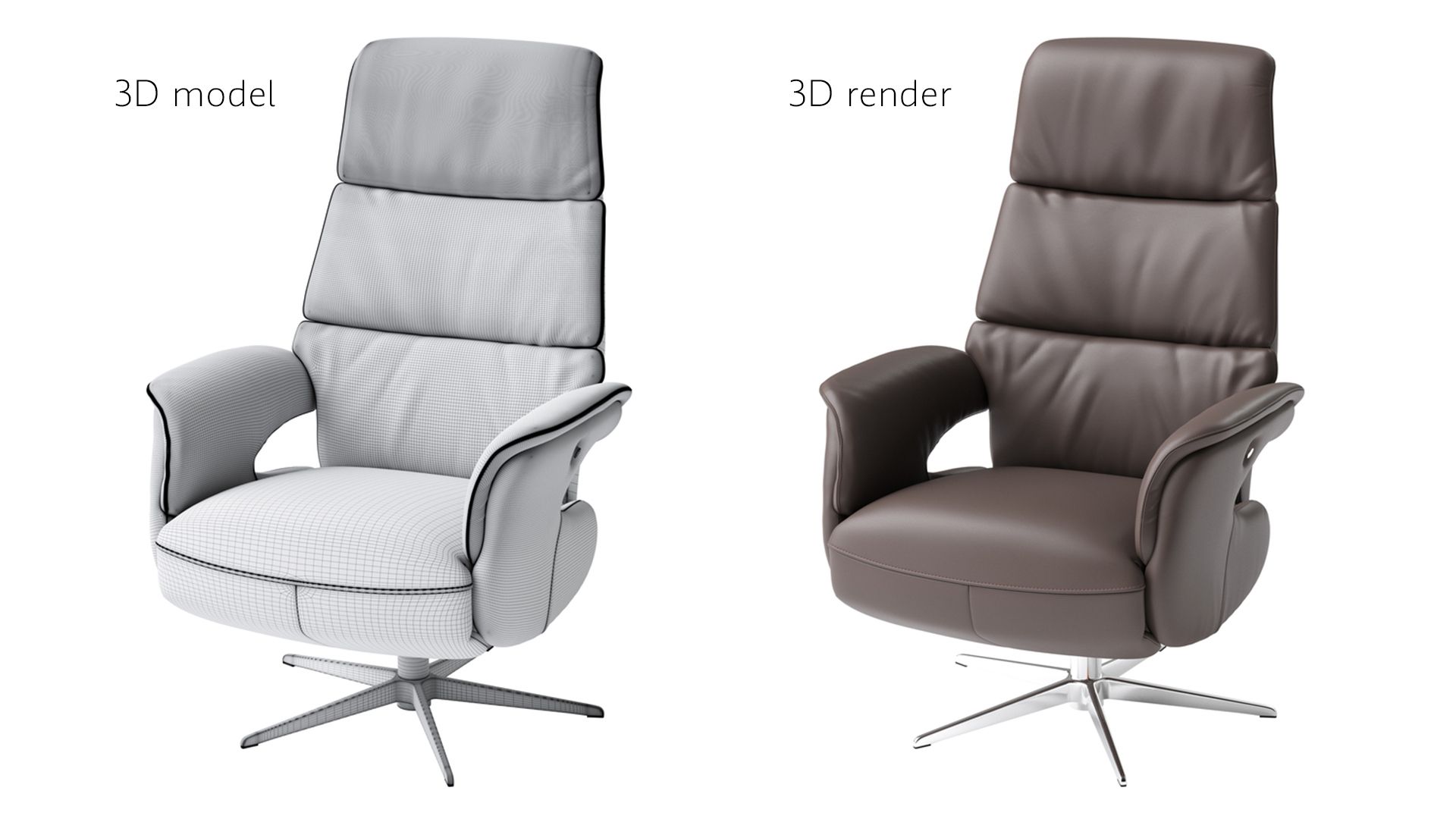 Product Rendering and Modeling Difference