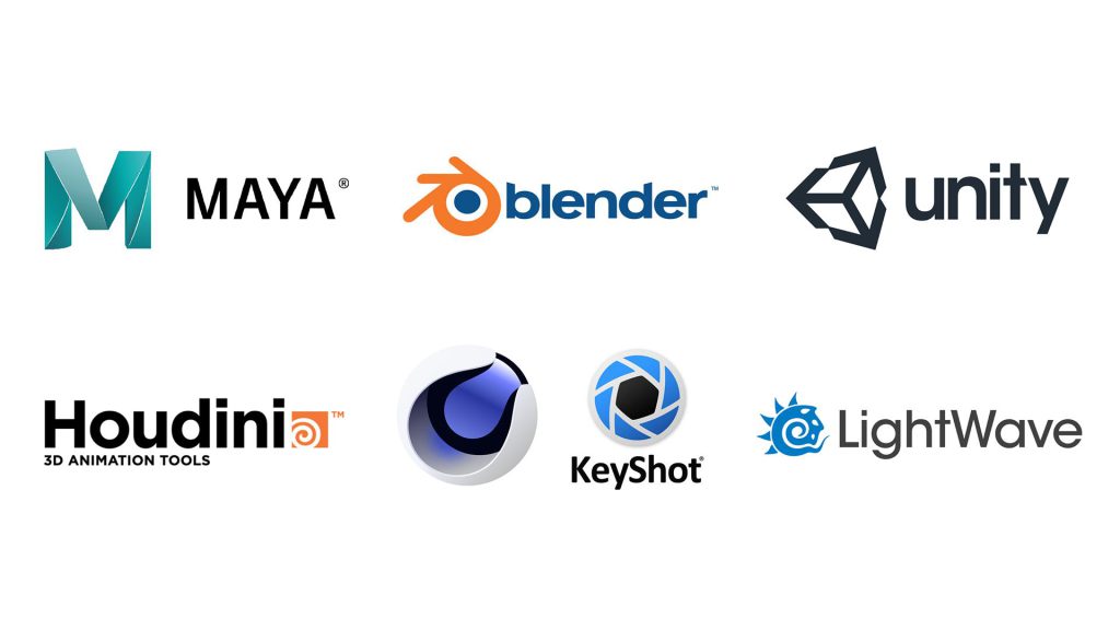 Product rendering software tools used by 3D studios — modeling, rendering, and post-processing