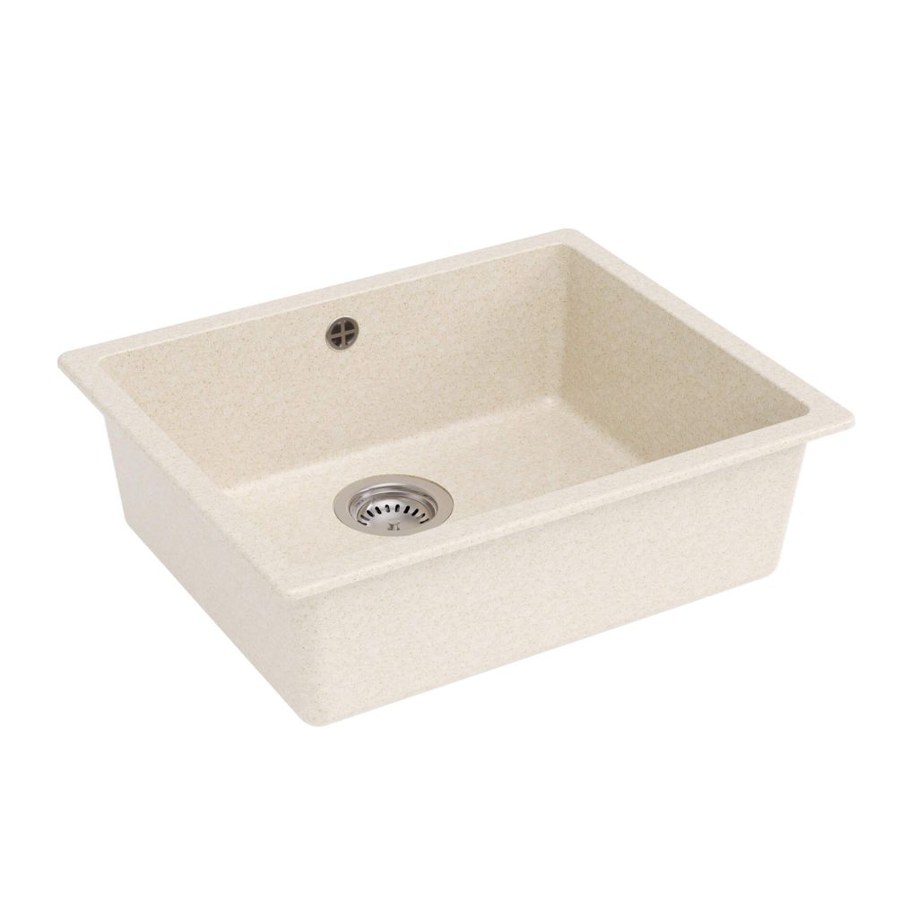 High-Quality 3D Product Rendering of a Kitchen Sink