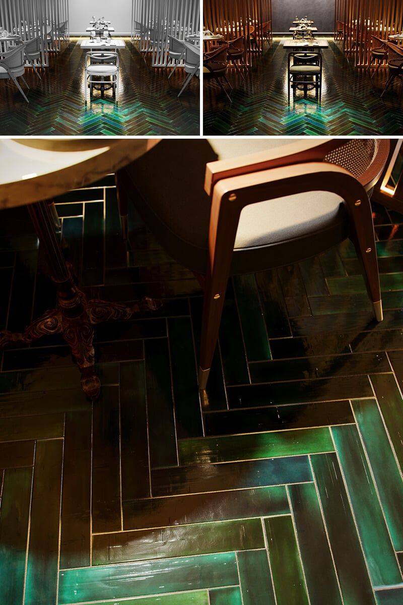 High-quality 3D interior visualization showcasing realistic furniture rendering and detailed 3D modeling in a modern setting.