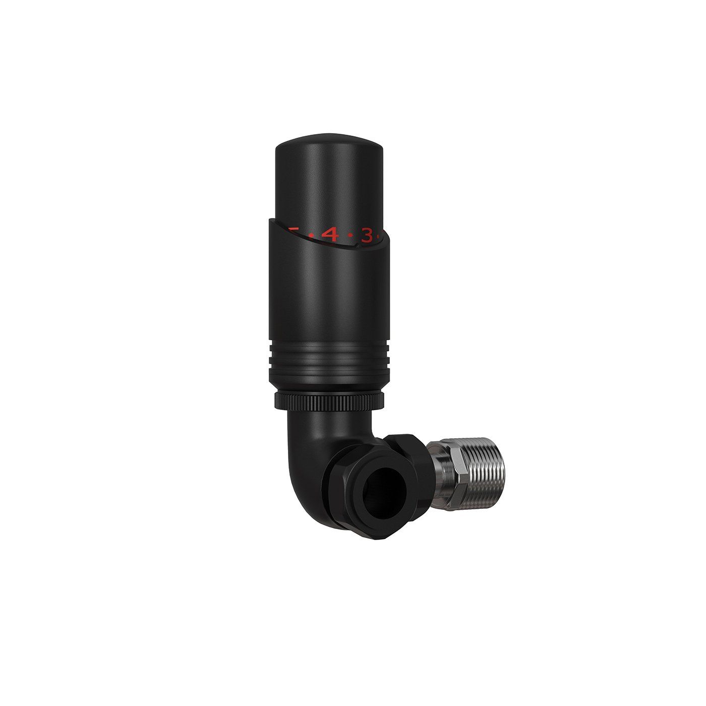 3D product rendering of a black industrial component showcasing photorealistic CGI and first-class visualization