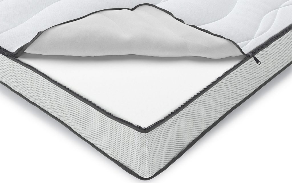 3D Rendered Mattress with Zipper – High-Quality Furniture Visualization